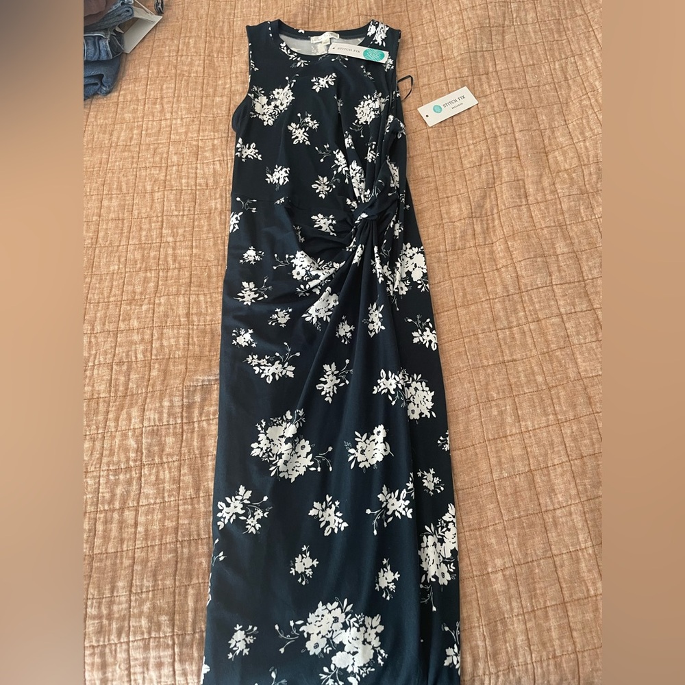 Floral midi dress